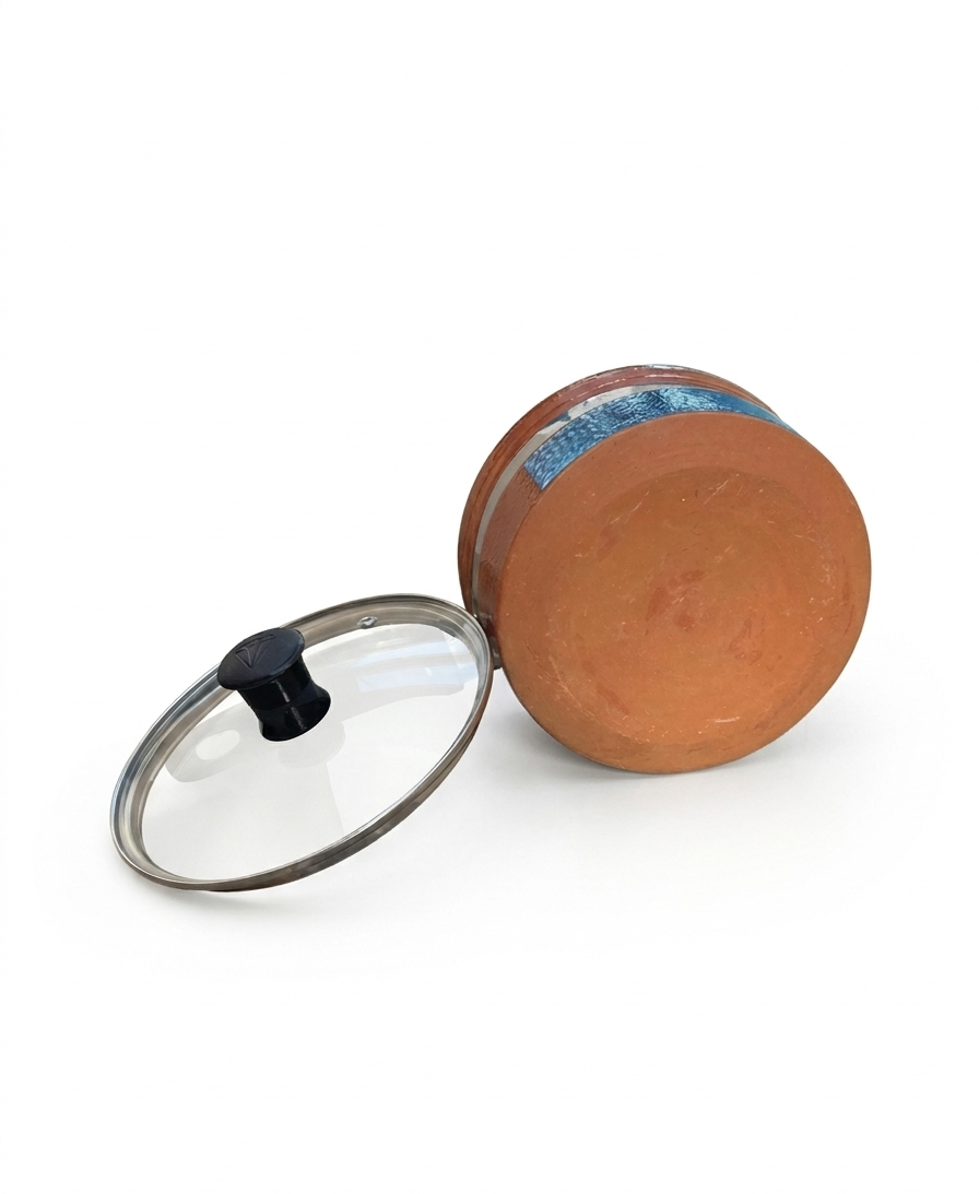 The 'Heritage' Hybrid Terracotta Saucepan