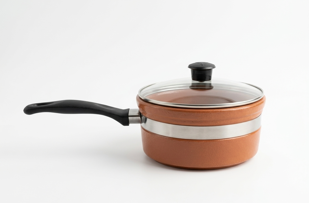 The 'Heritage' Hybrid Terracotta Saucepan