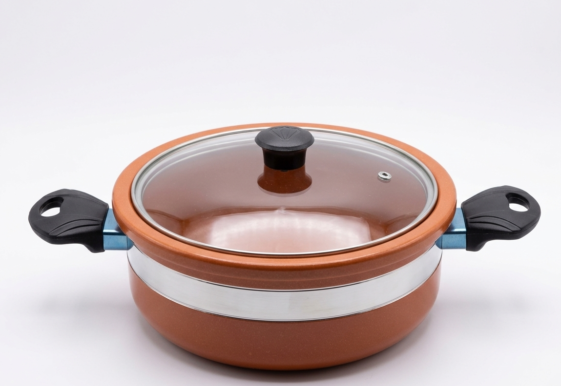 Grand Heritage Large Earthen Handi Pot for Family Meals