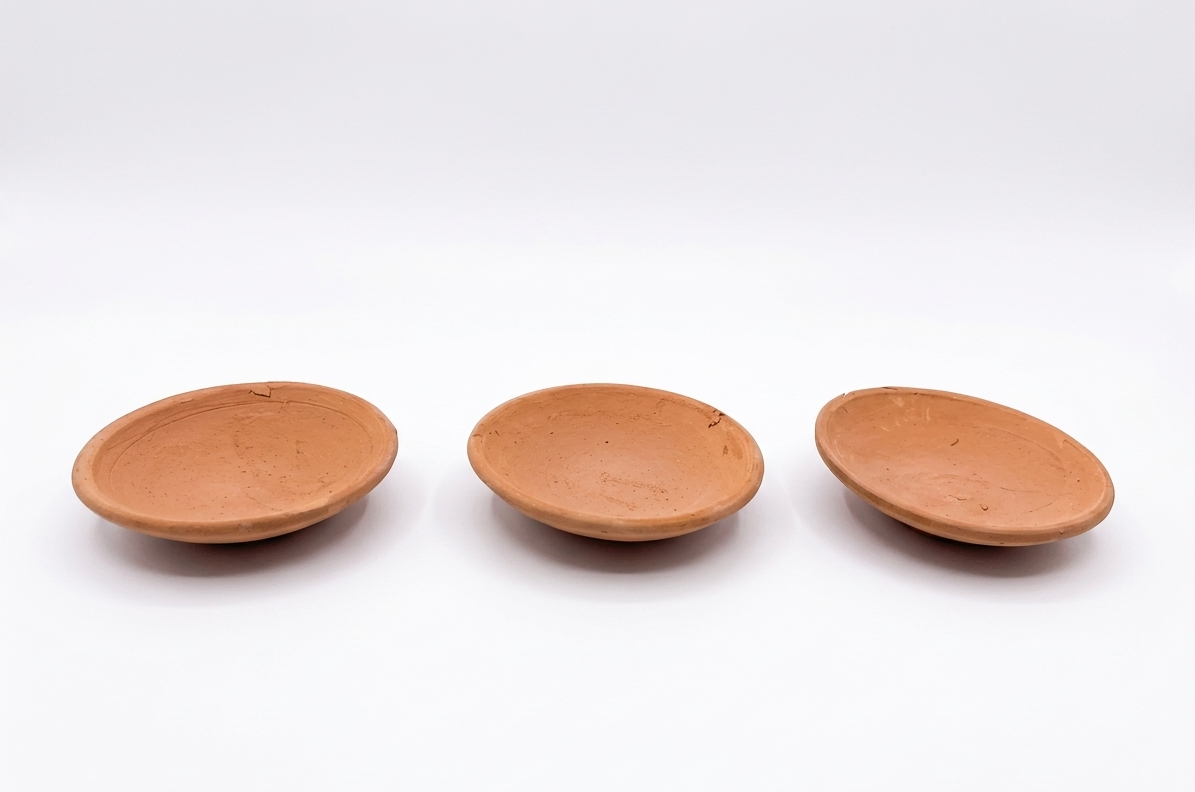 Handmade Terracotta Toothi Set for Kheer – 24 Pieces