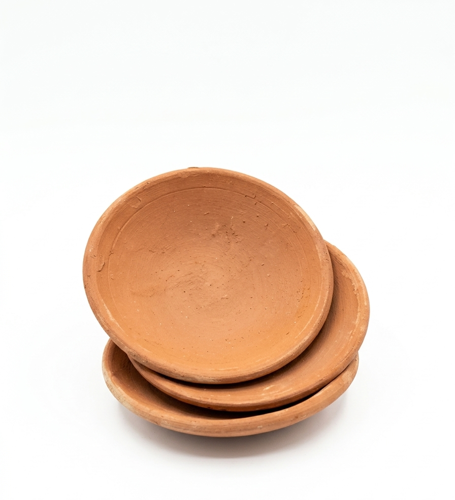 Handmade Terracotta Toothi Set for Kheer – 24 Pieces
