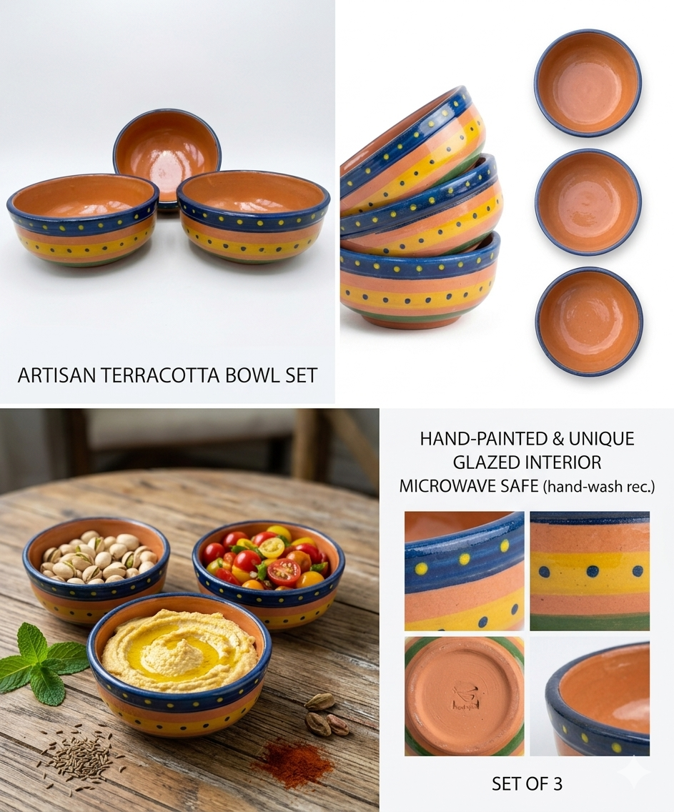 Multani Gulistan Serving Bowls (Set of 2)